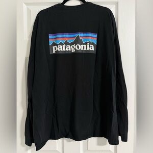 Patagonia Men's Long-Sleeved P-6 Logo Responsibili-Tee® T Shirt. Extra Large
